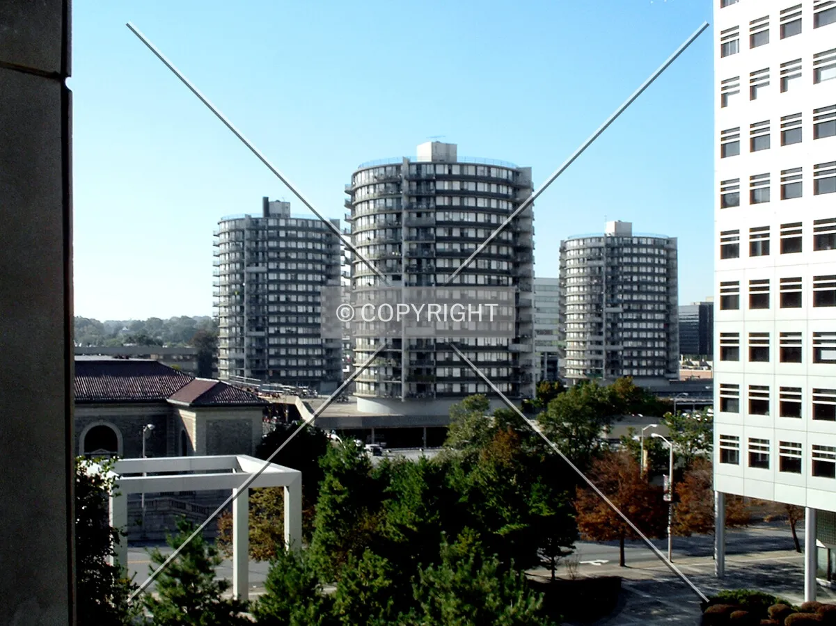 View from the southeast