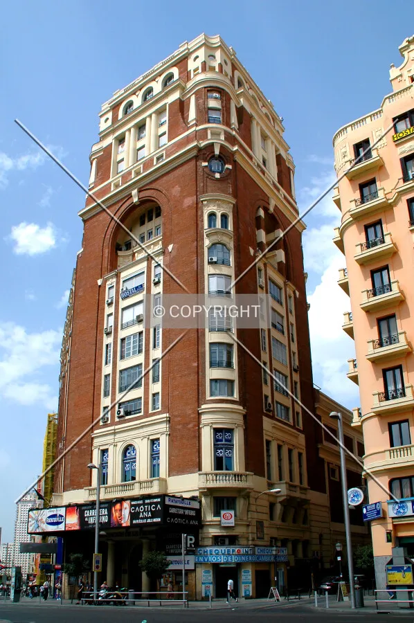 As seen from Gran Via
