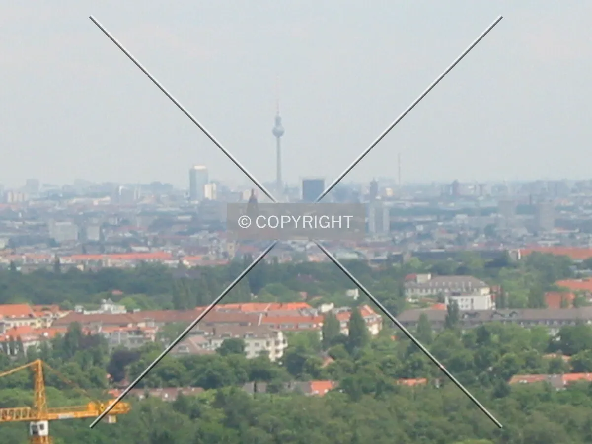 Berlin seen from Olympic Tower