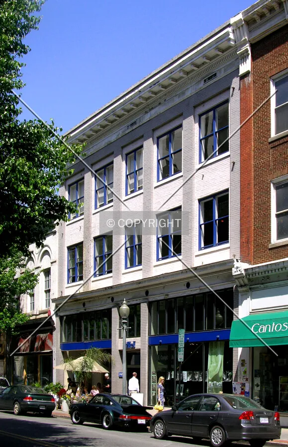 From the southeast across Campbell Avenue
