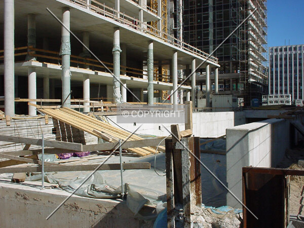 View over the site