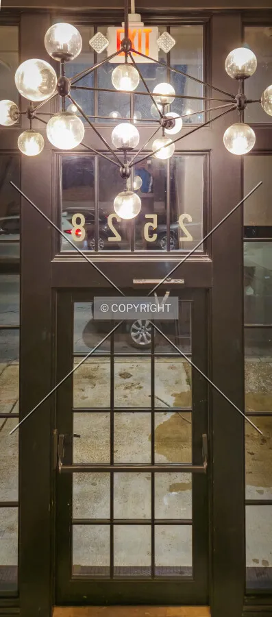 Entry at night; November 18, 2024