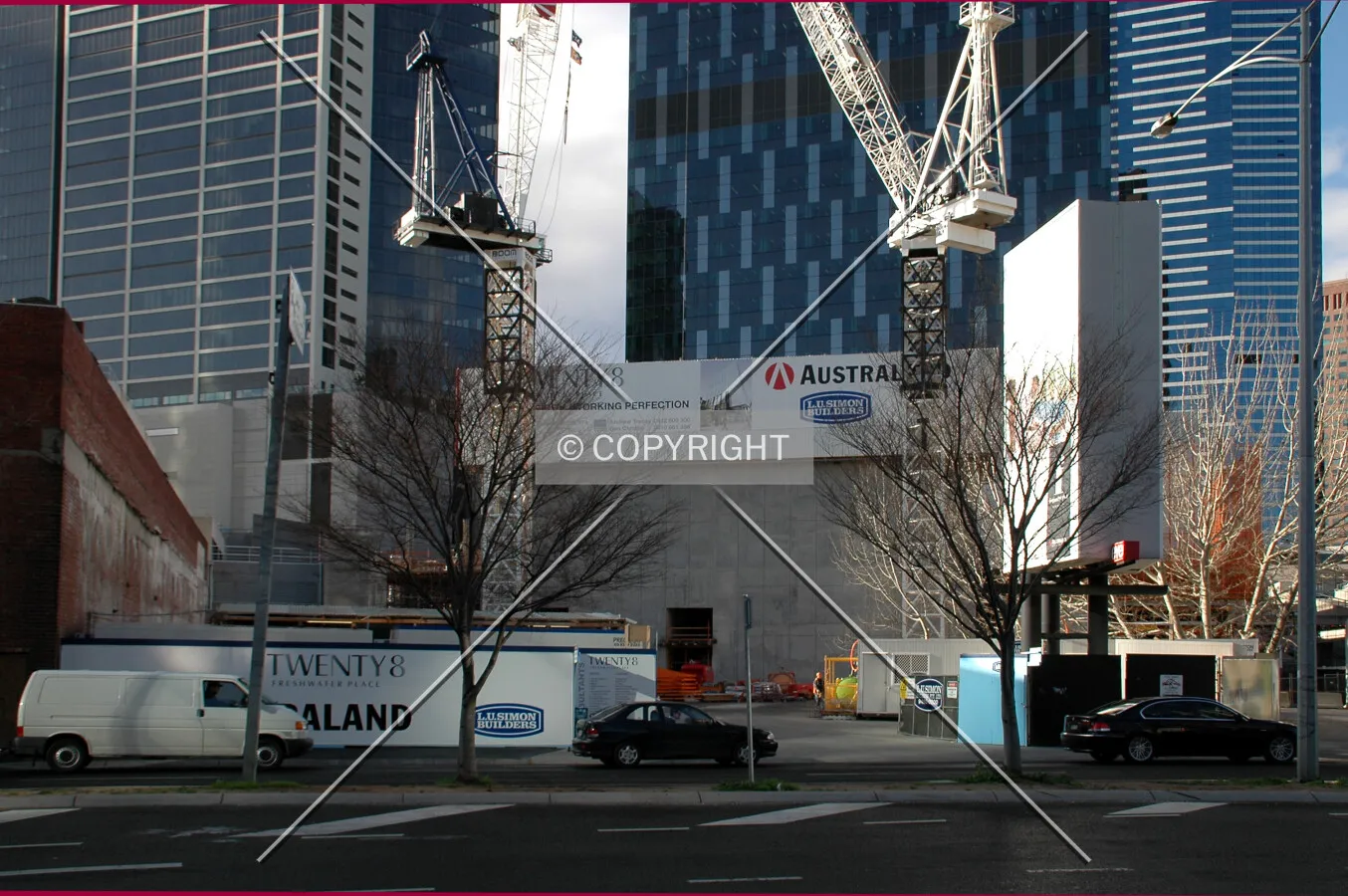 As seen from Power Street