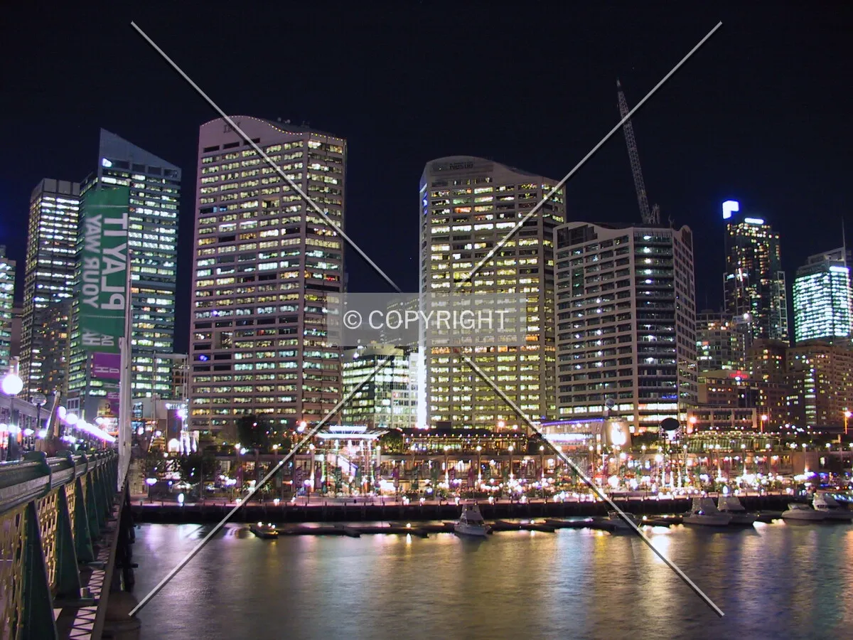 View from the Pyrmont Bridge