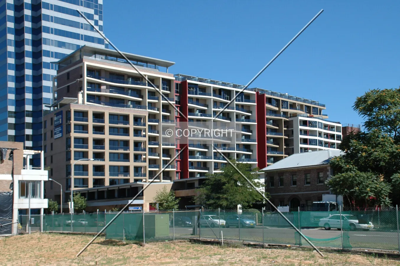 As seen from Argus Lane