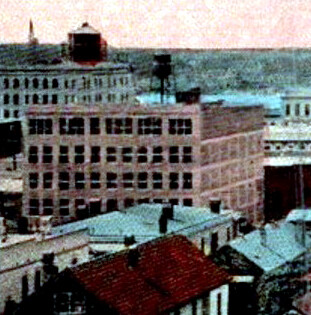 Vintage view from the northwest