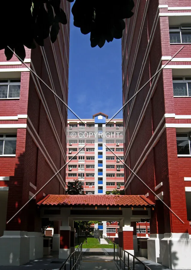 View from the southeast