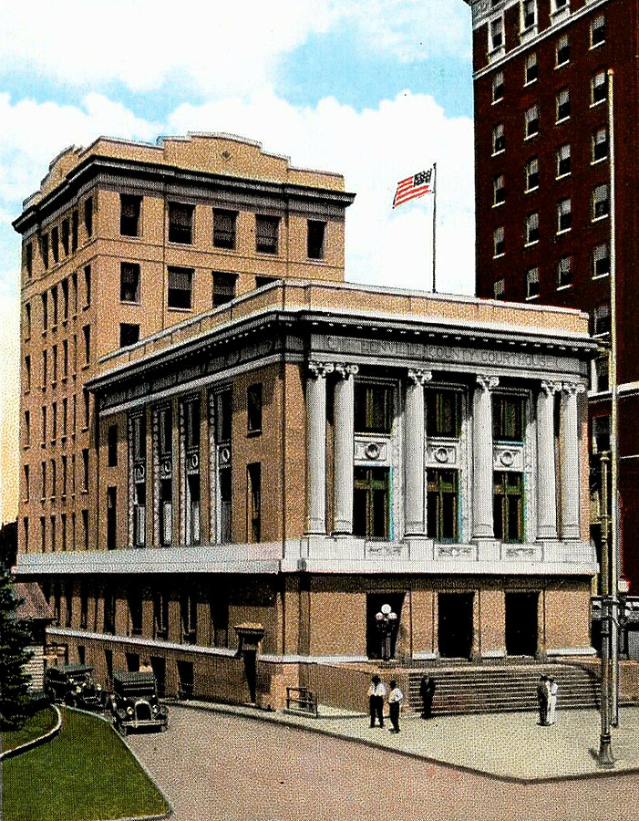 Vintage view from the southeast