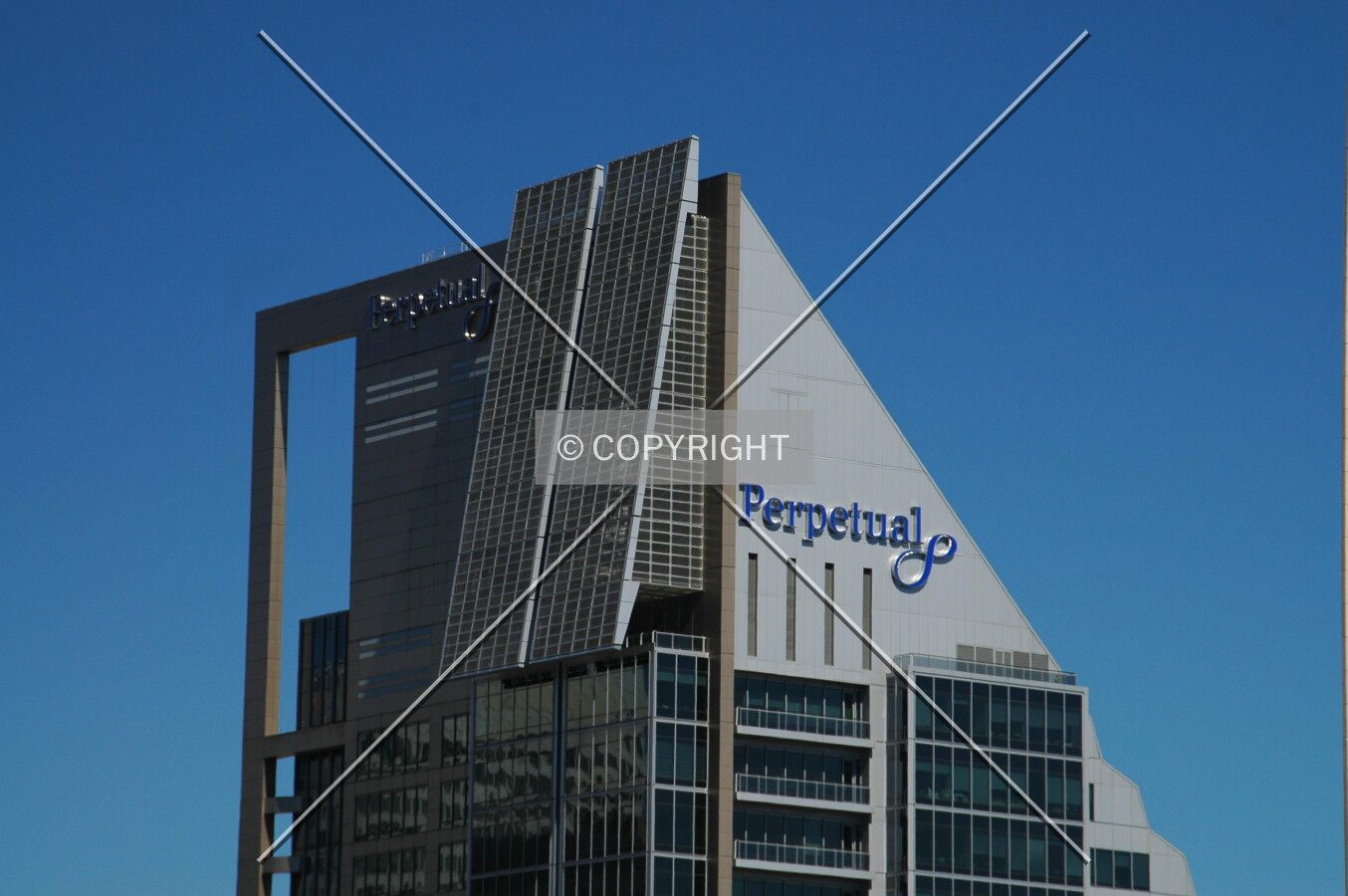 Top of the building
