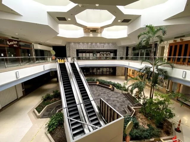Former Dillard's wing