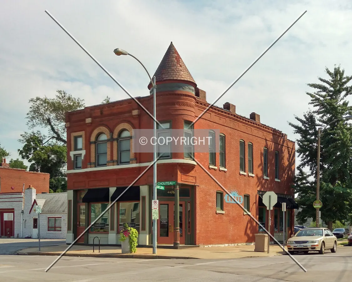 View from the northwest; August 14, 2015