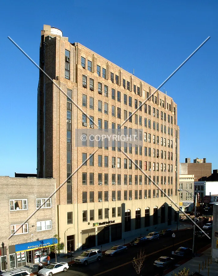 View from the northwest across New Brunswick Avenue