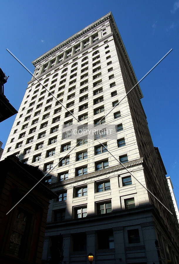 View from the south at Sansom and Broad Streets