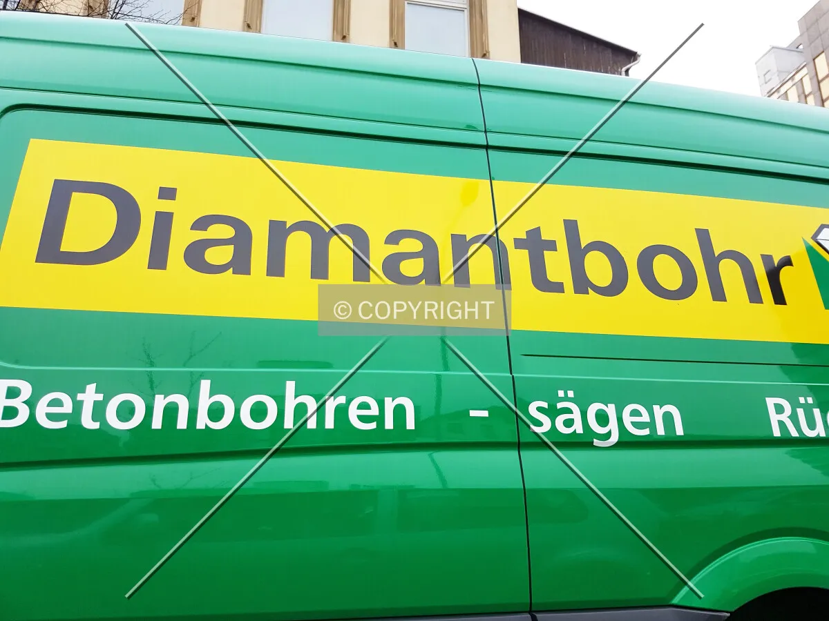 Diamantbohr service car