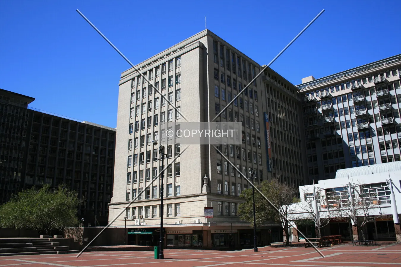 View from Thibault Square