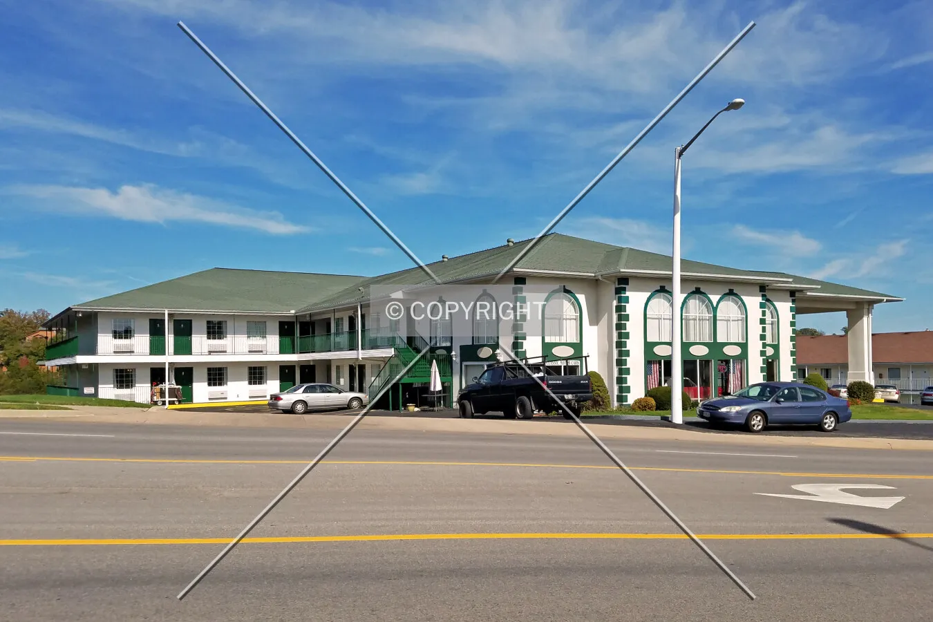 View from the southwest; October 23, 2016