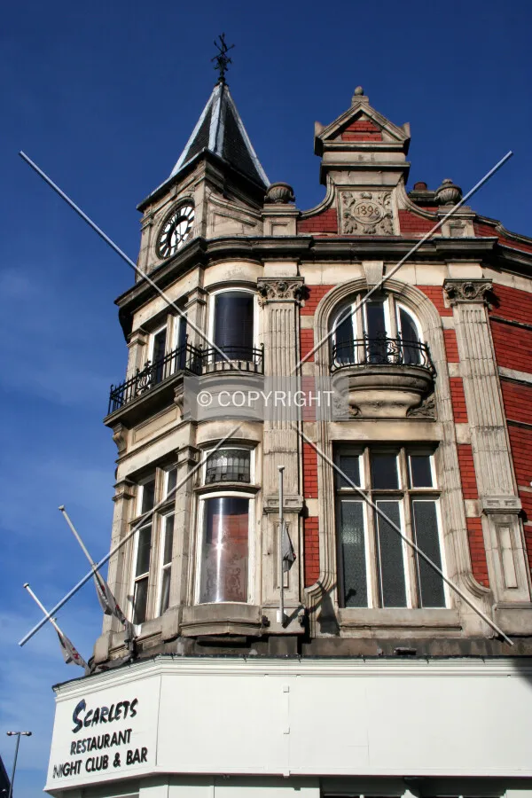 Looking up from the street