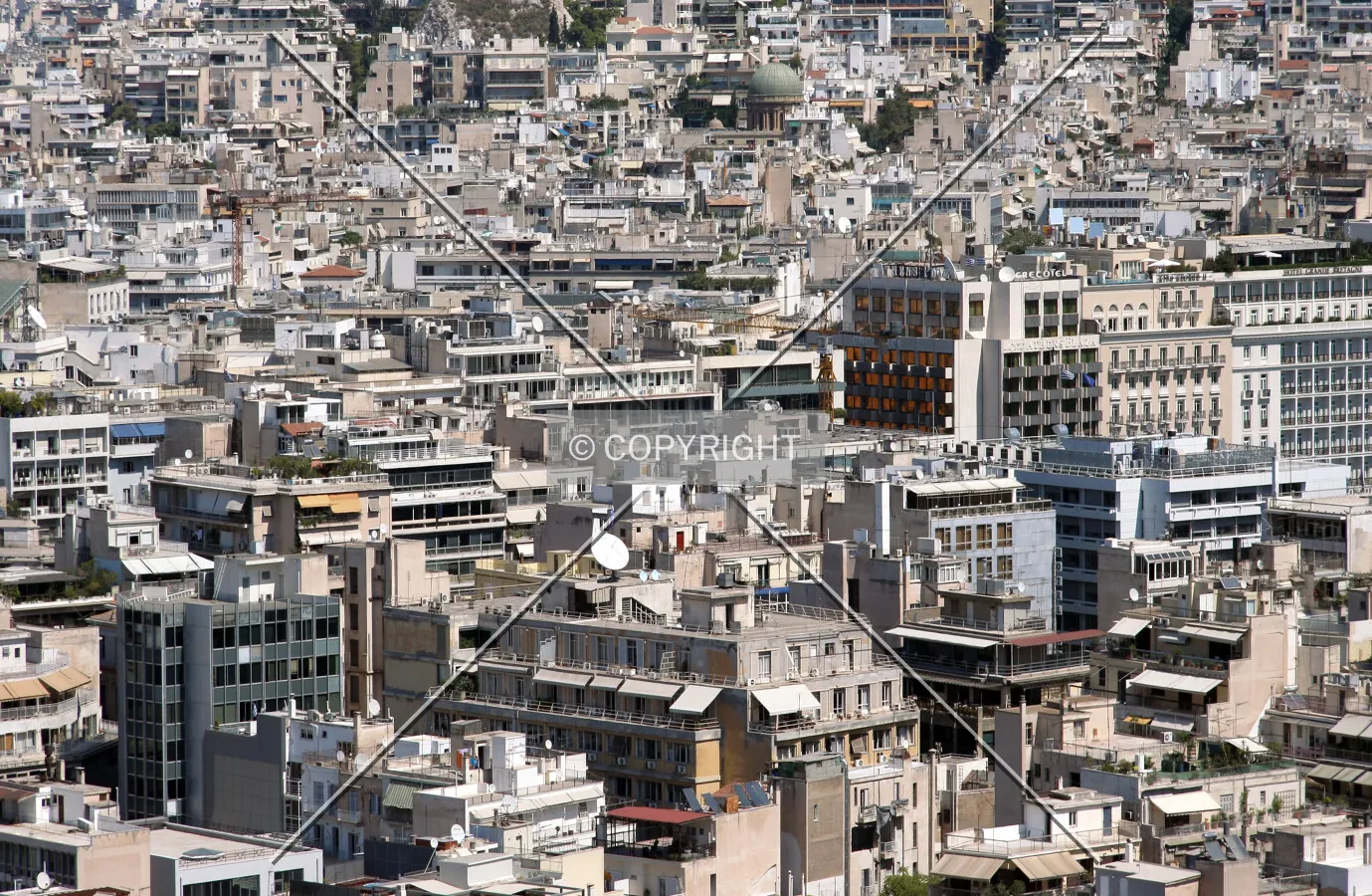 Elevated view