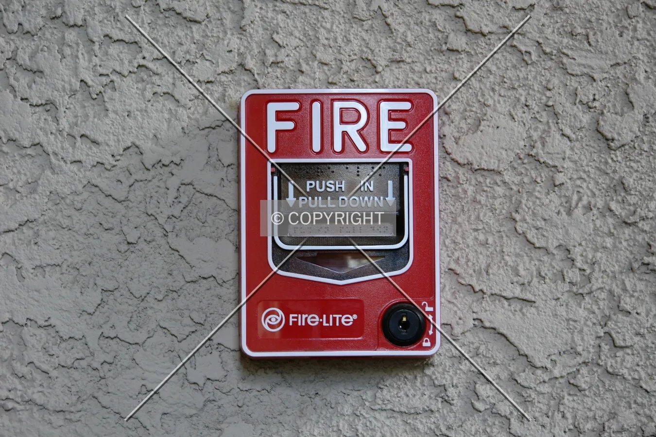 Fire-Lite fire alarm box