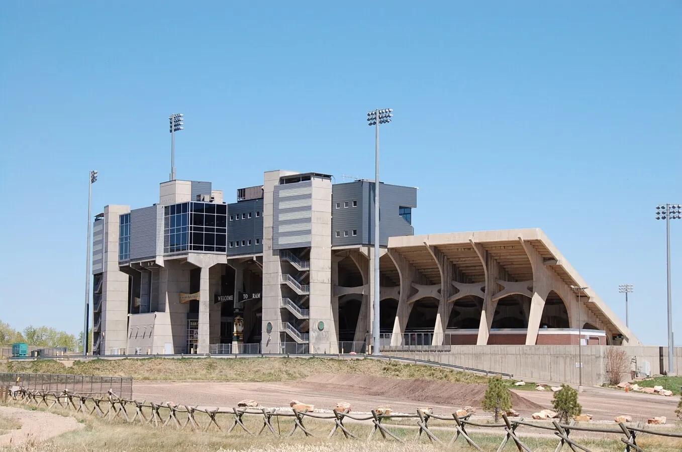 View from the southwest