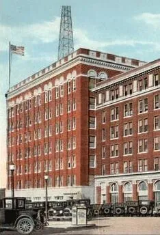 Vintage view from the southeast