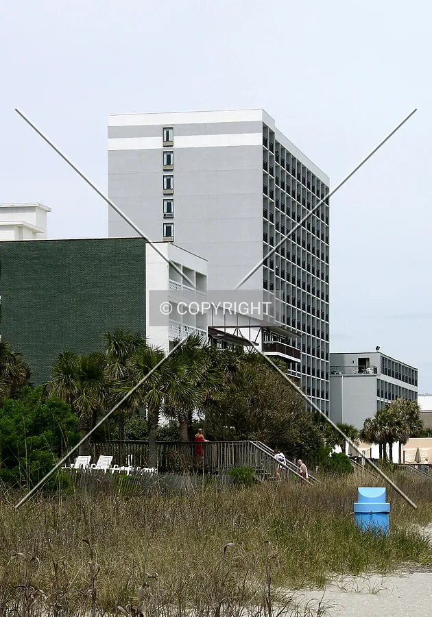 From the beach to the southeast