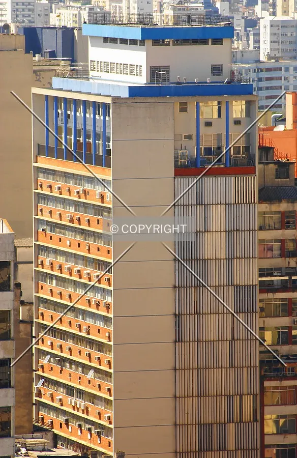 Upper floors seen from atop Formac Building