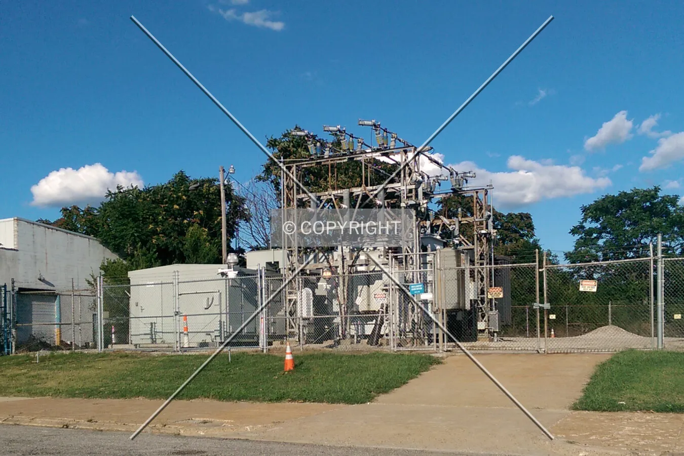 View from the southwest; August 12, 2014