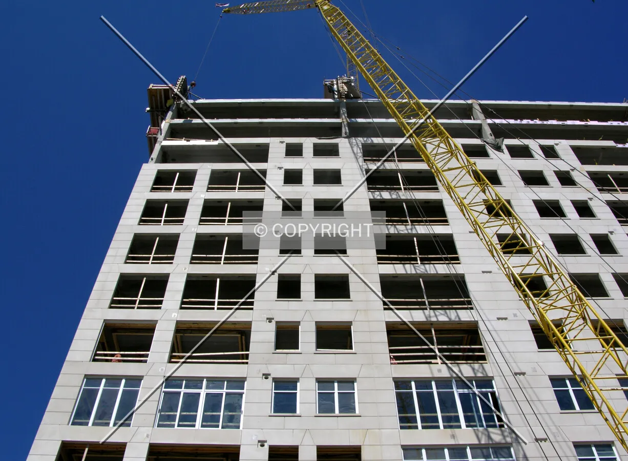 Looking up the eastern side