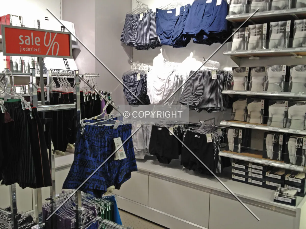 A store selling underwear
