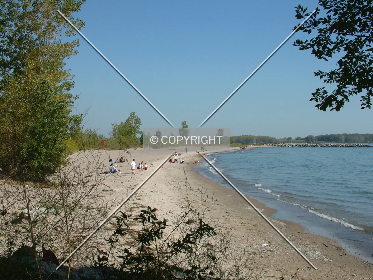 Beach in Ward's Island