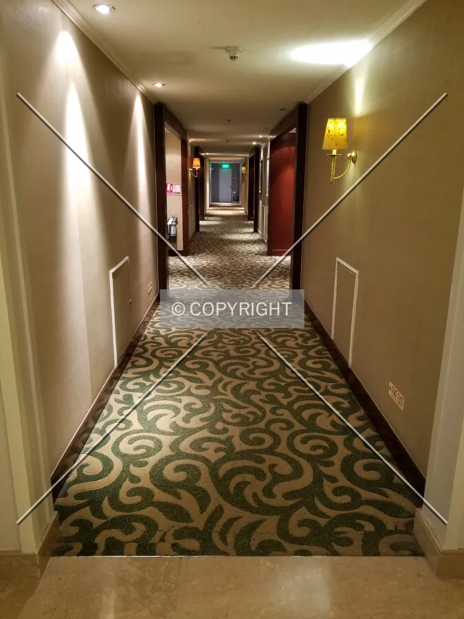 14th-floor hallway; February 23, 2018