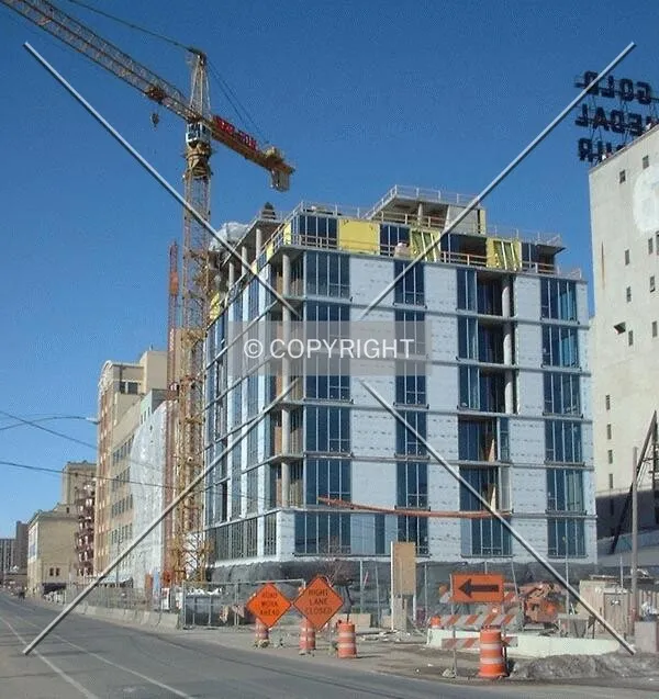 Southeast corner from 2nd Street