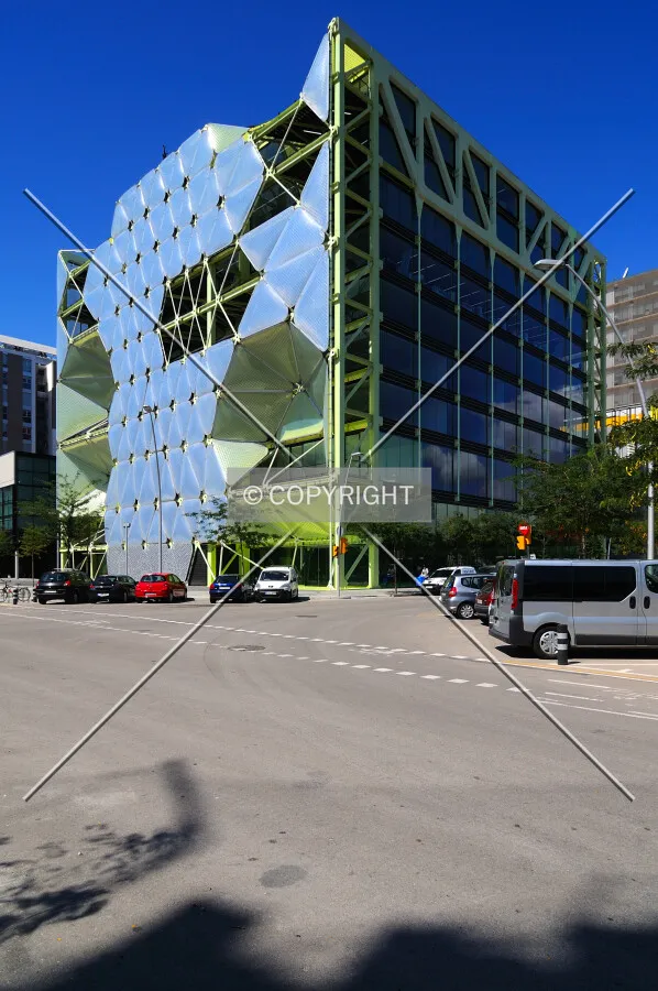 Southeast side seen from the street level