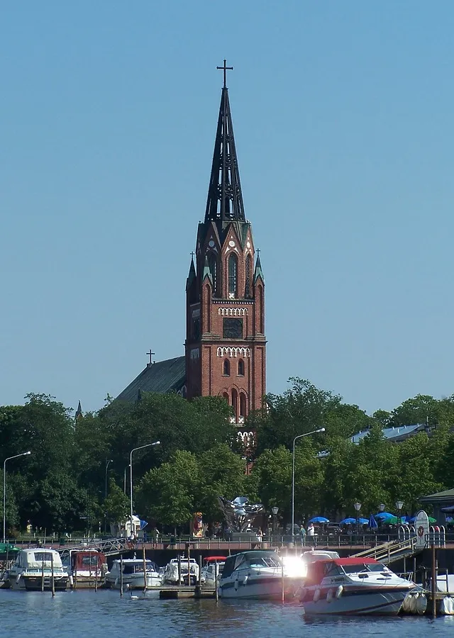 View from pedestrian bridge
