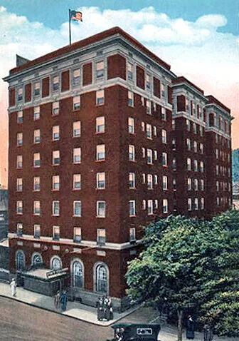 View from the north