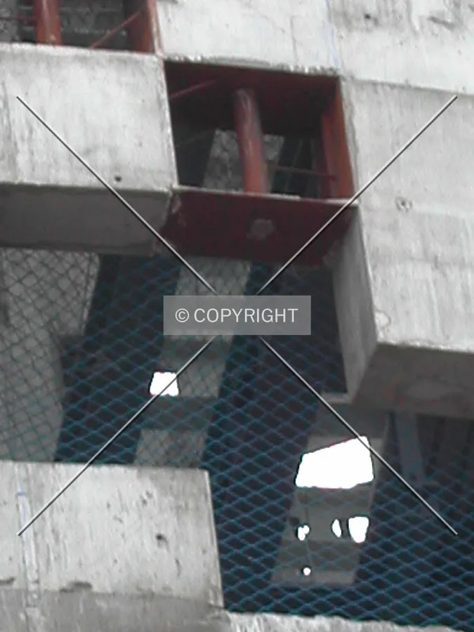 Detail view of one window