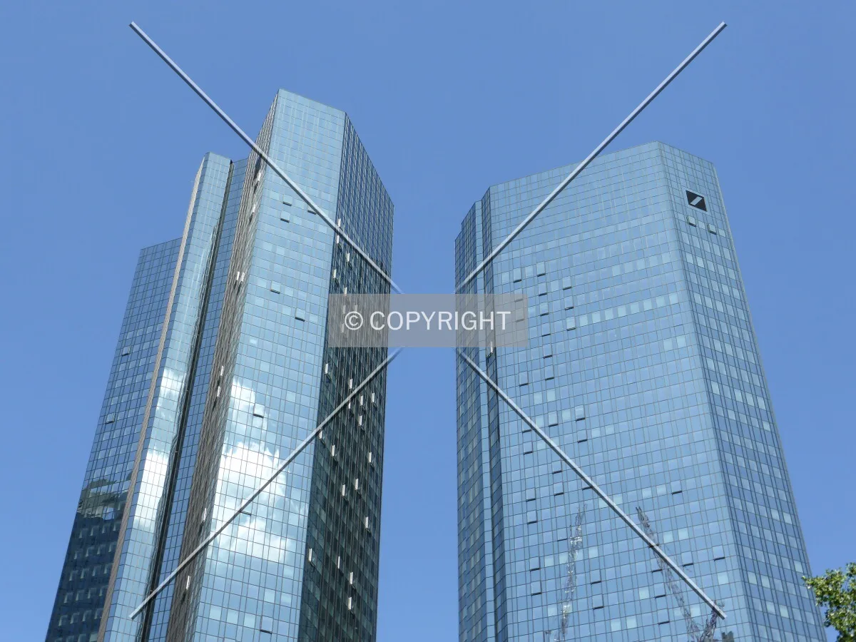 Deutsche Bank Headquarters in Frankfurt