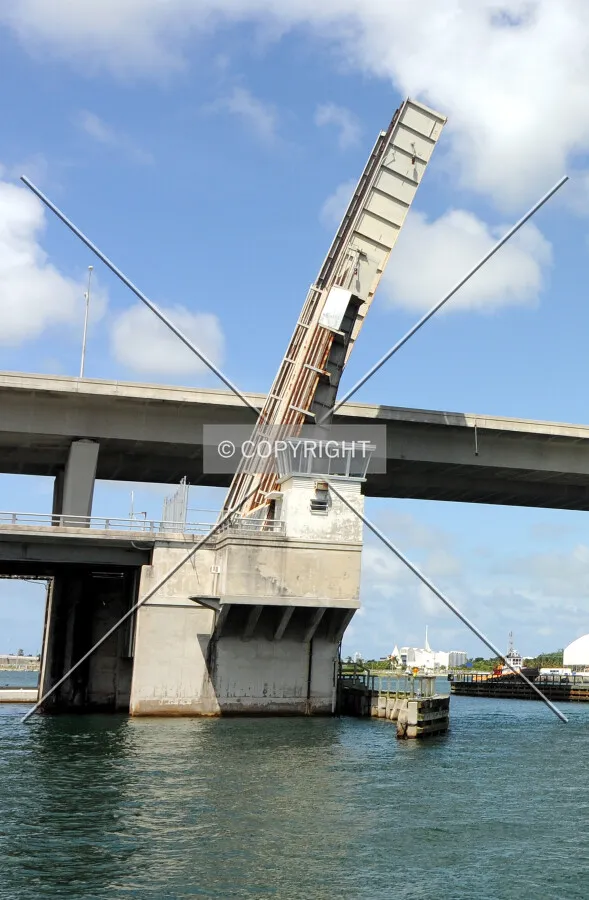 View from the south along Biscayne Bay