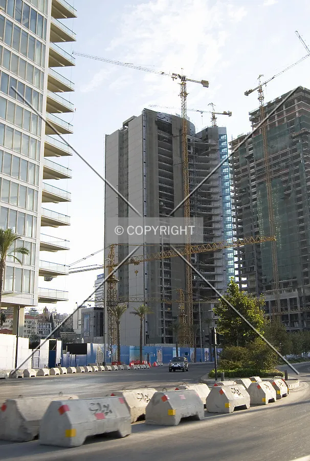 View from the northeast across Prof. Wafik Sinno Avenue