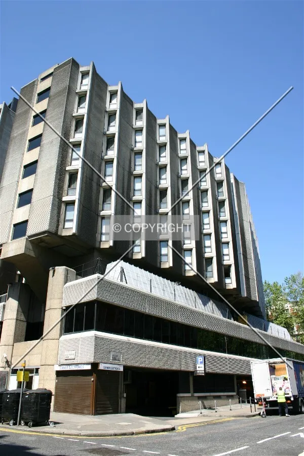 Rear-view from Great Russell Street