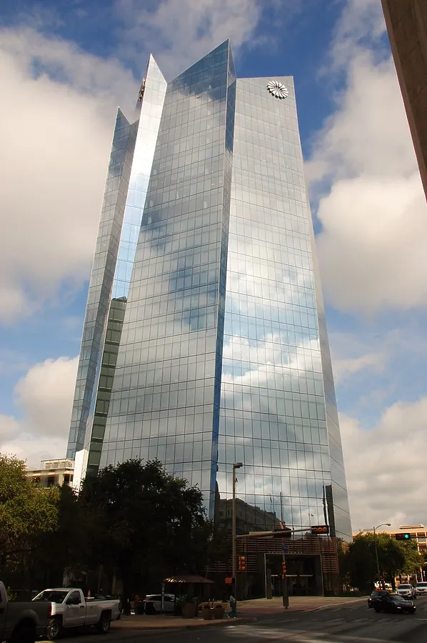 View from the southeast