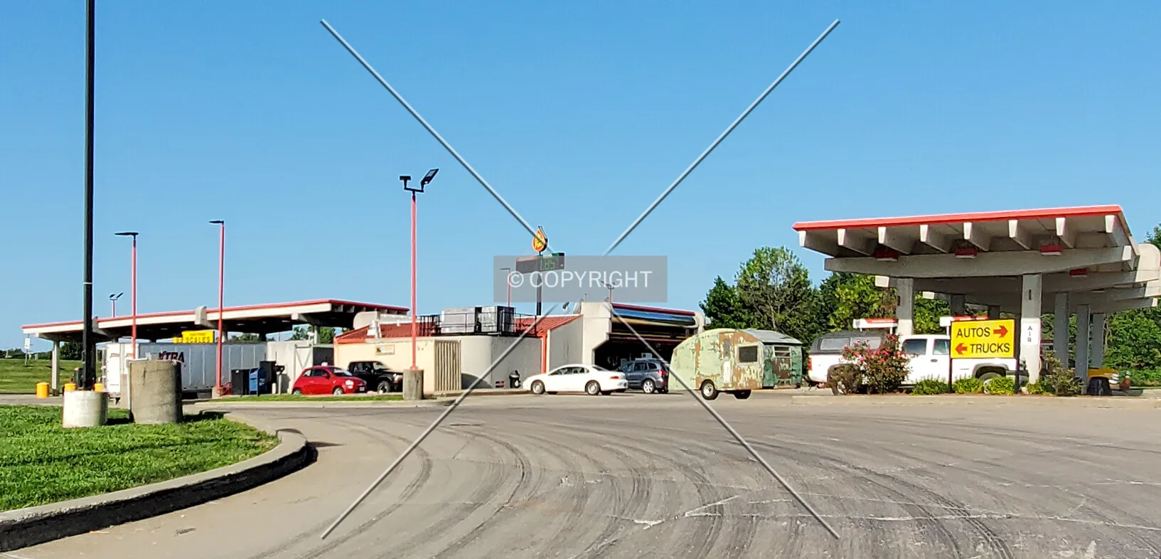 Northeast view; July 11, 2020