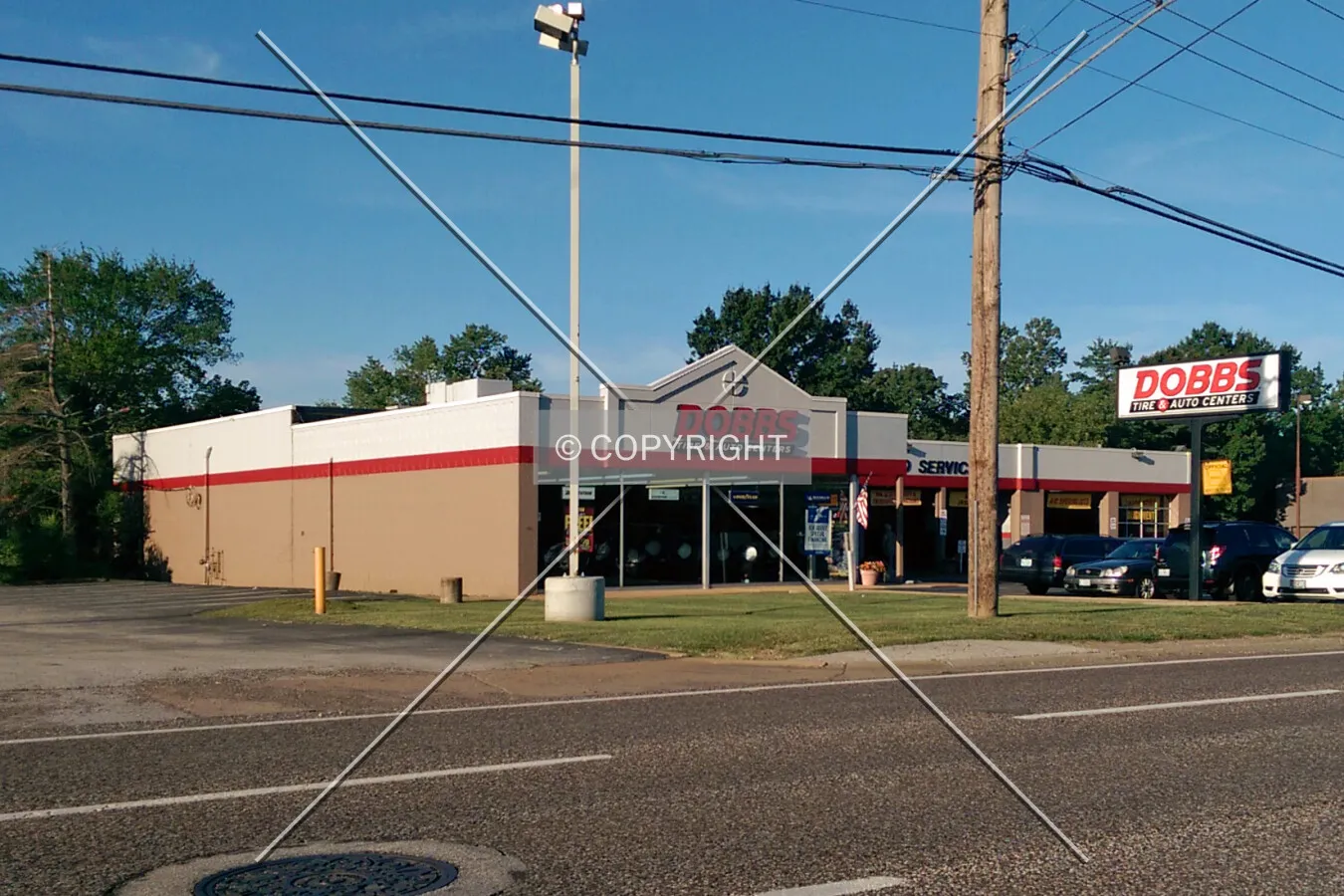 View from the northeast; July 17, 2014