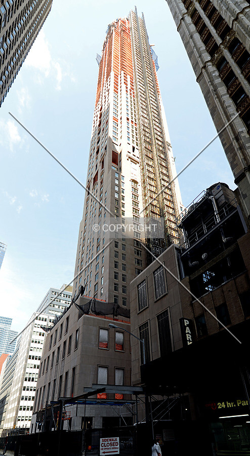 View from the southeast on Barclay Street