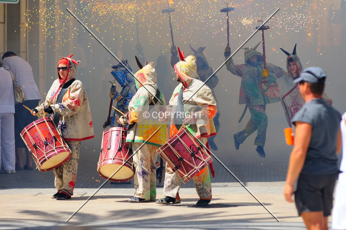 Drums from Diables de Vilanova i la Geltrú