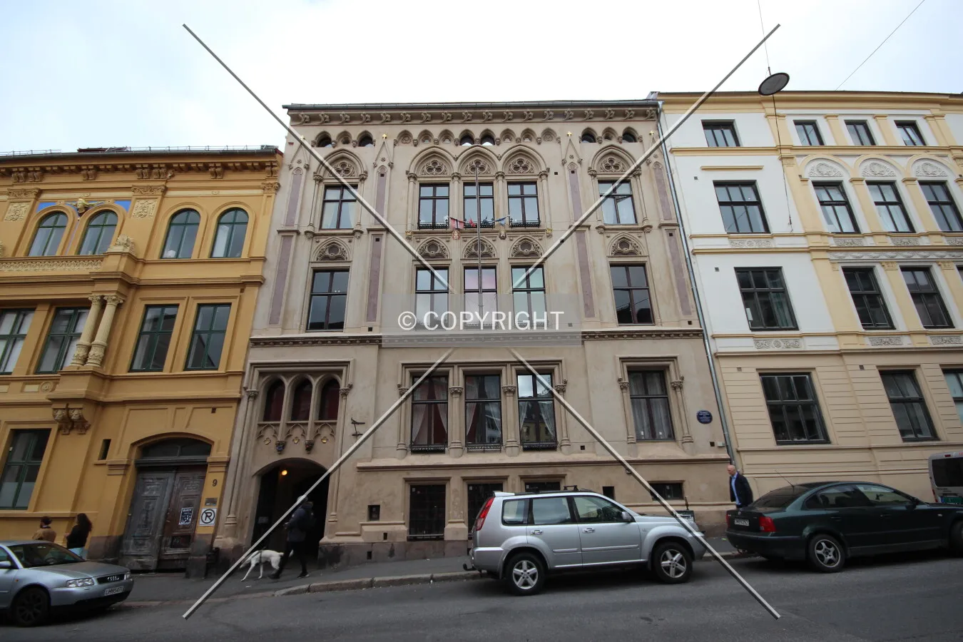 View from the south