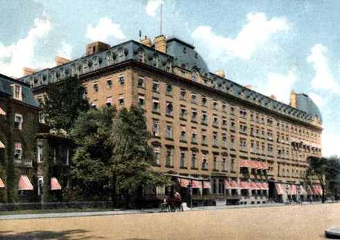 View from the southeast