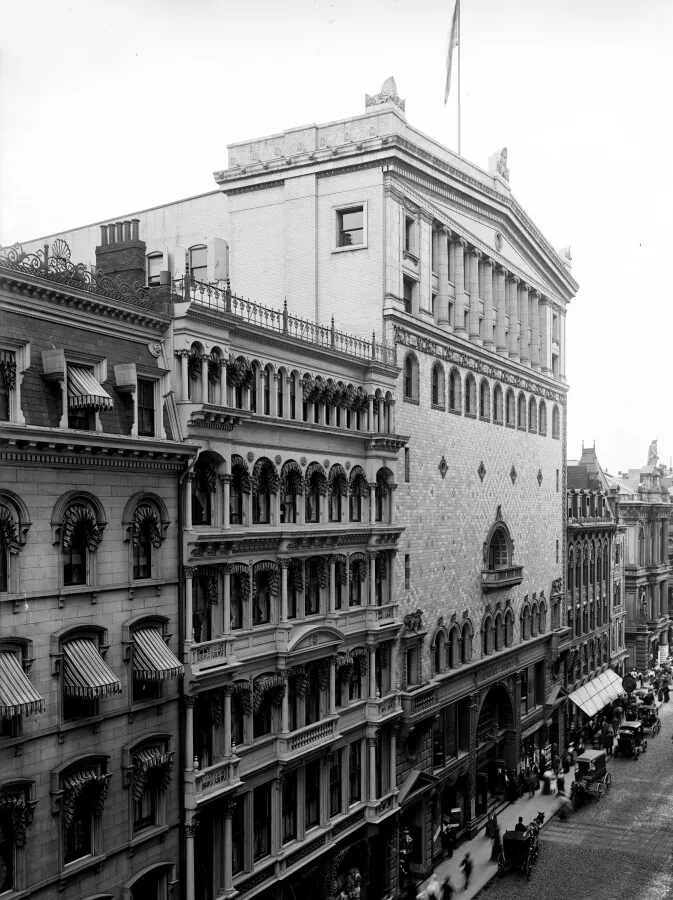 Vintage view from the north