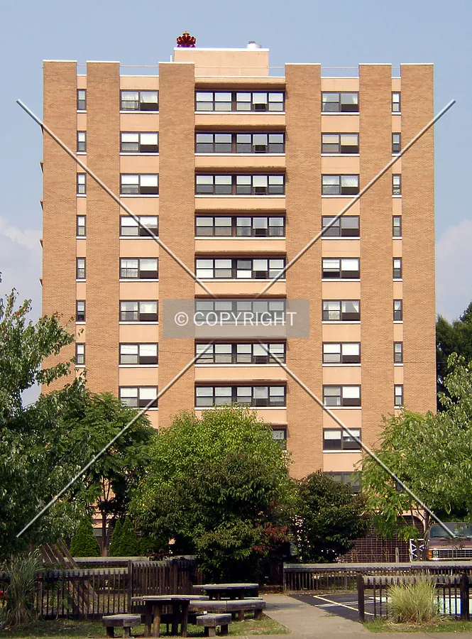 Full view from the west